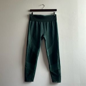 Green Contour Leggings PINK Victoria’s Secret Large